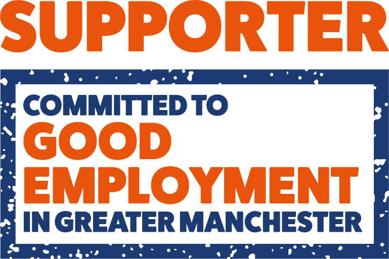 Supporter for good employer in greater manchester logo