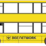 bus illustration side profile